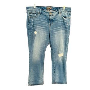 TORRID JEANS WOMANS DISTRESSED SZ 20XS
VERY WELL WORN
GOOD PRE LOVED CONDITION